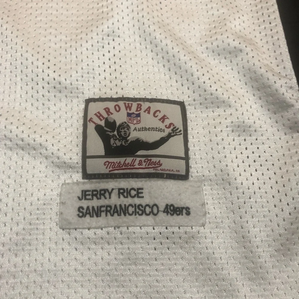 Jerry Rice 49ers authentic 1990 SuperBowl Jersey‎ - Picture 2 of 7